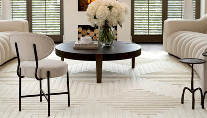 Breck 300 X 400cm Patterned Rug in Ivory