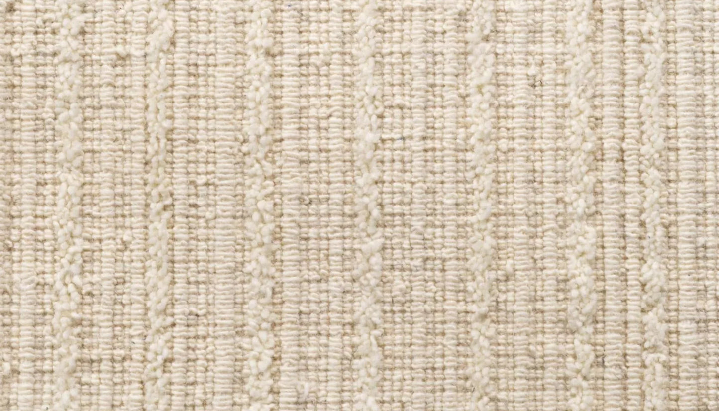 Torrance 200 X 300cm Plain Rug in Ivory