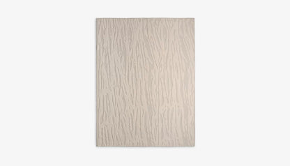 Zenon 200 X 300cm Patterned Rug in Ivory New Zealand Wool