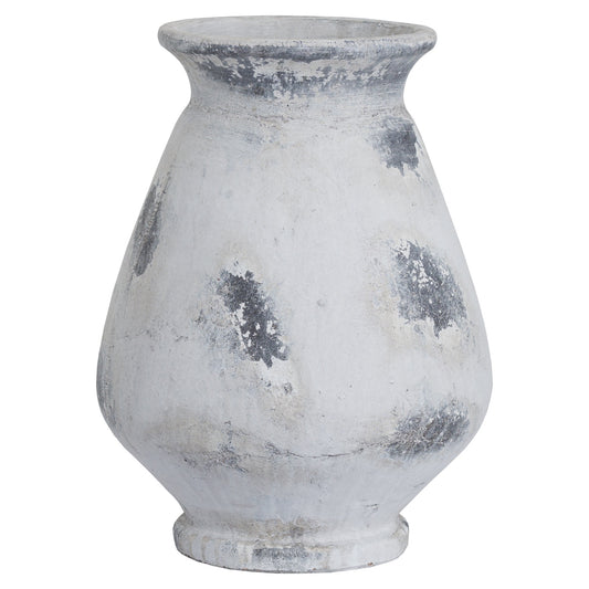 Naxos Large Antique White Vase