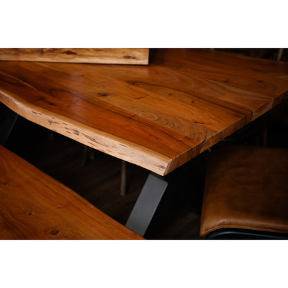 Live Edge Large Dining Table