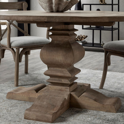 Copgrove Round Pedestal Dining Table