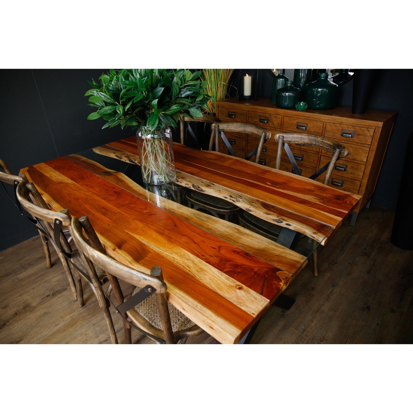 Live Edge Large River Dining Table