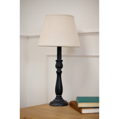 Ravenna Column Table Lamp With Linen Shade