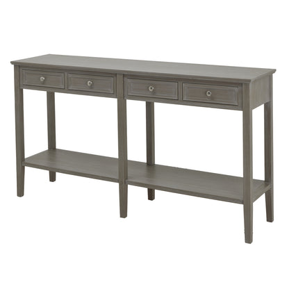 Serene Four Drawer Console Table