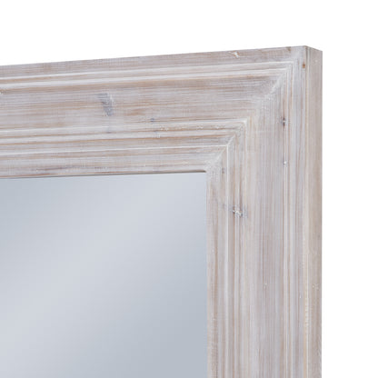 Harewood White Washed Large Mirror