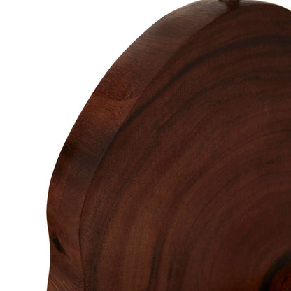 Hestina Table Lamp with Curved Wood Base