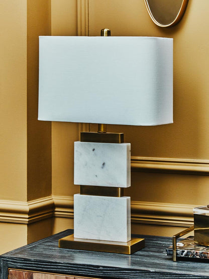 Eira Table Lamp with marble Base