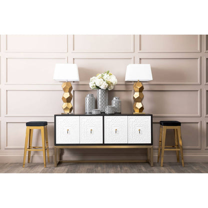 Eleri Ivory Shade Table Lamp