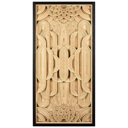 Modello Deco Wood Carving Wall Art