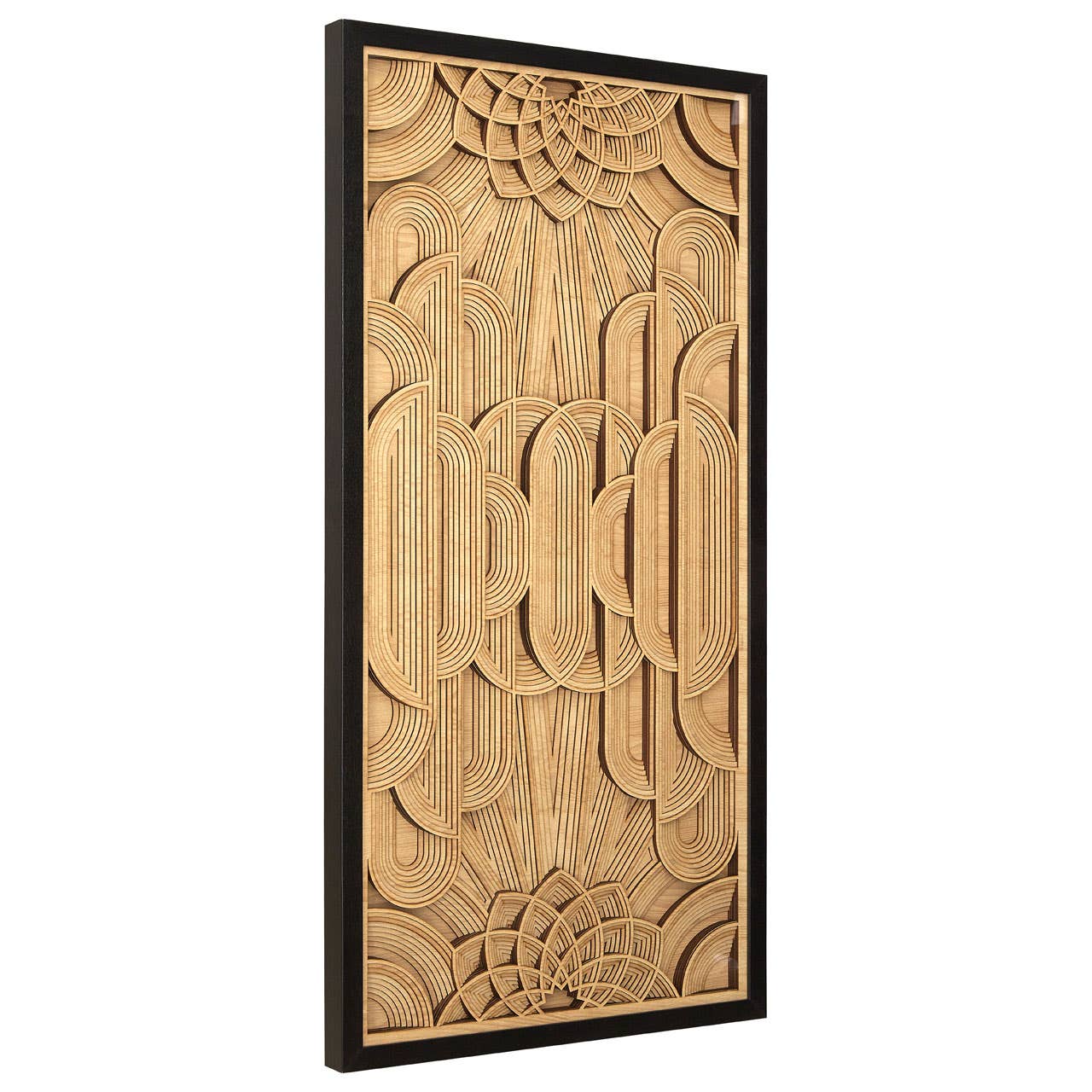 Modello Deco Wood Carving Wall Art