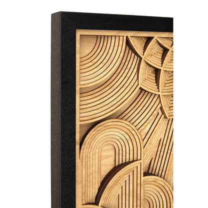 Modello Deco Wood Carving Wall Art