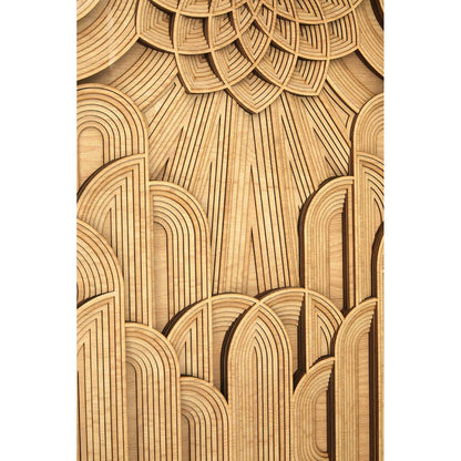 Modello Deco Wood Carving Wall Art