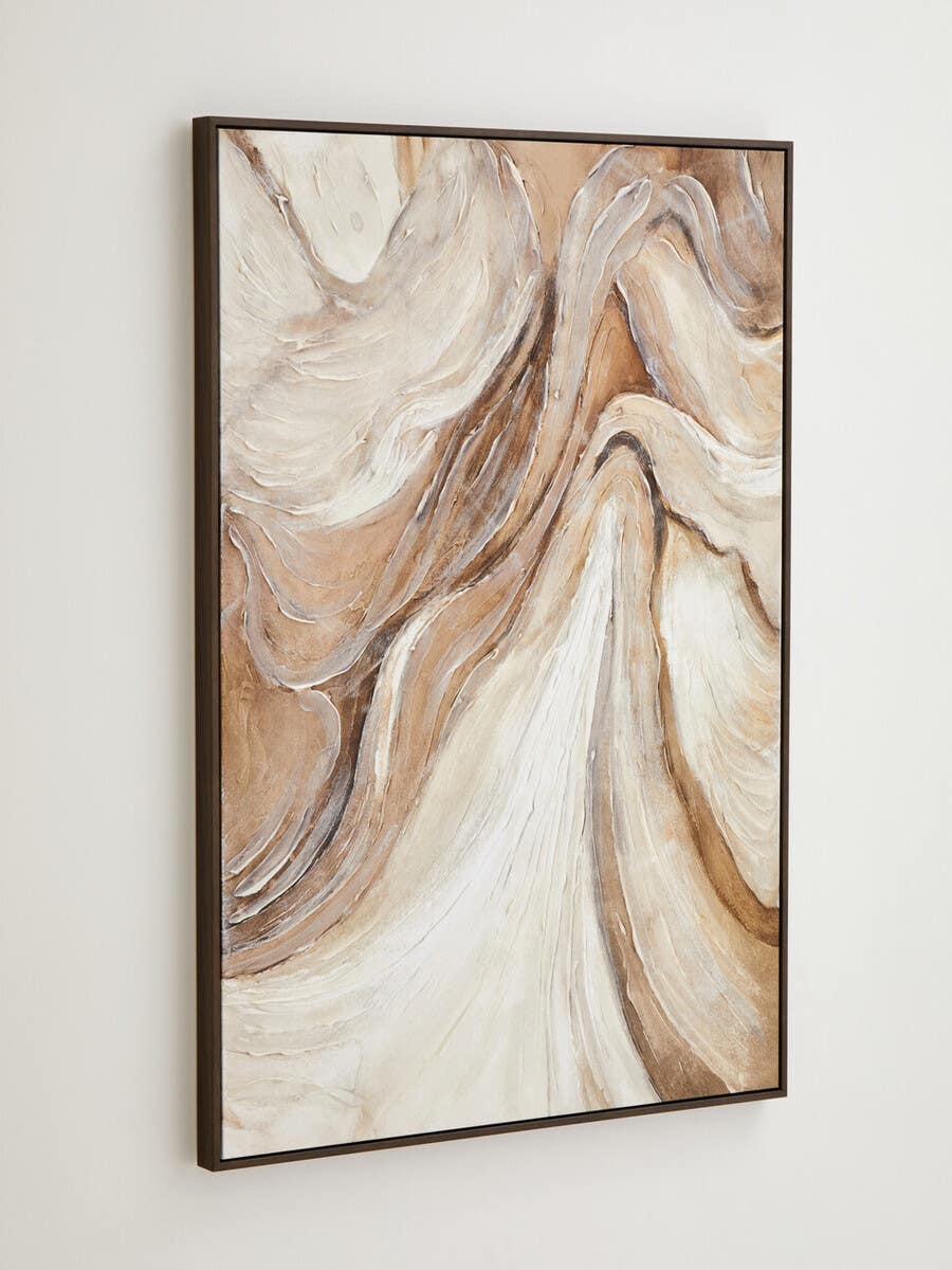 Astratto Neutral Abstract Textured Wall Art