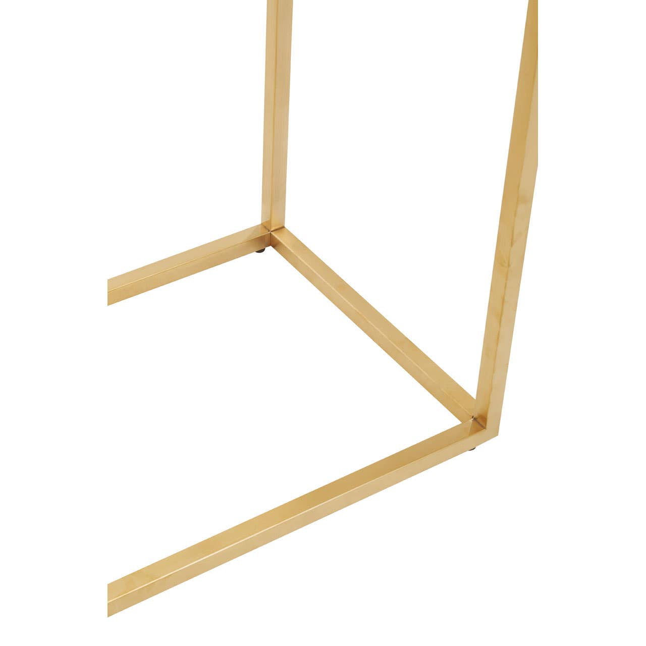 Allure Gold Brushed Console Table