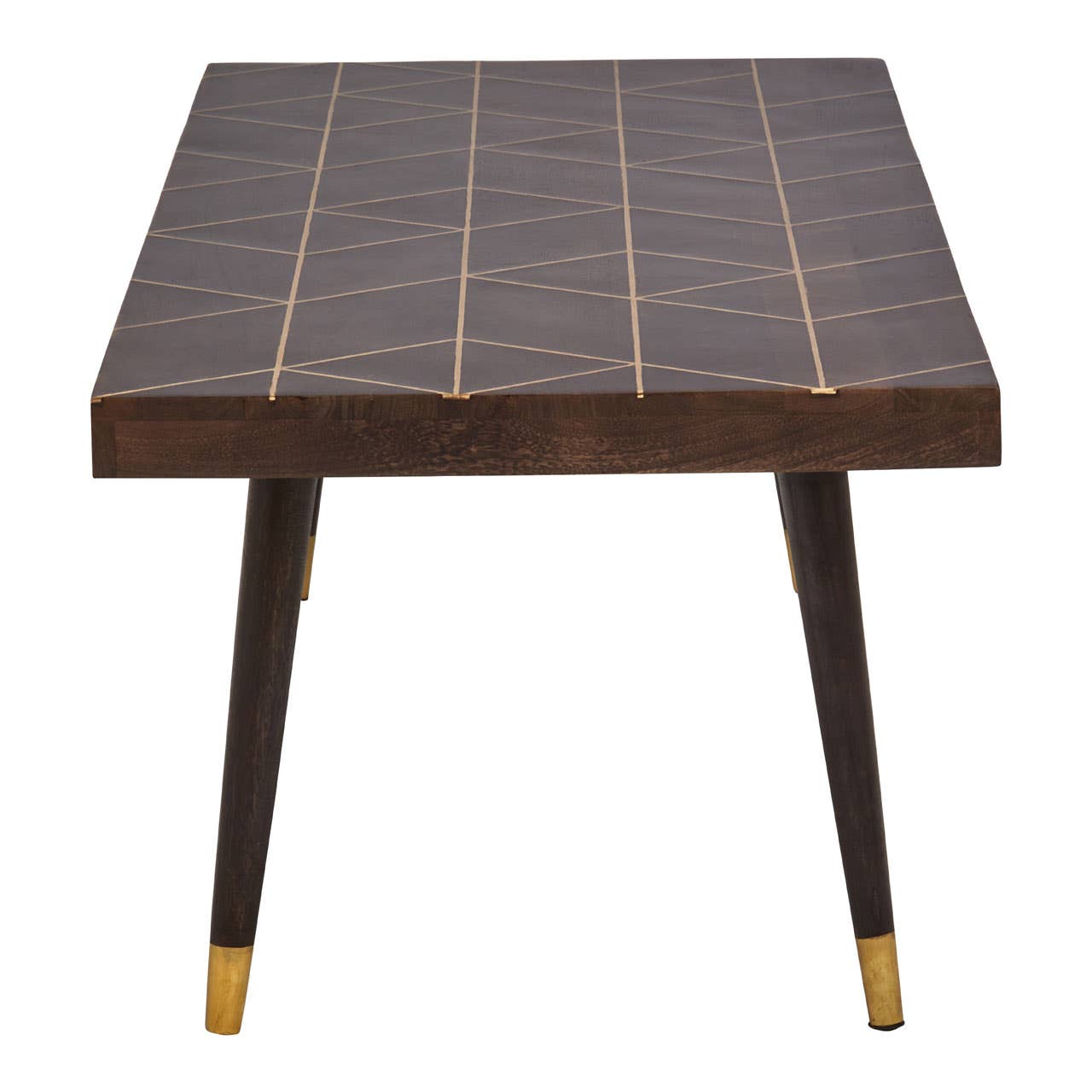 Naro Mango Wood And Gold Finishing Coffee Table