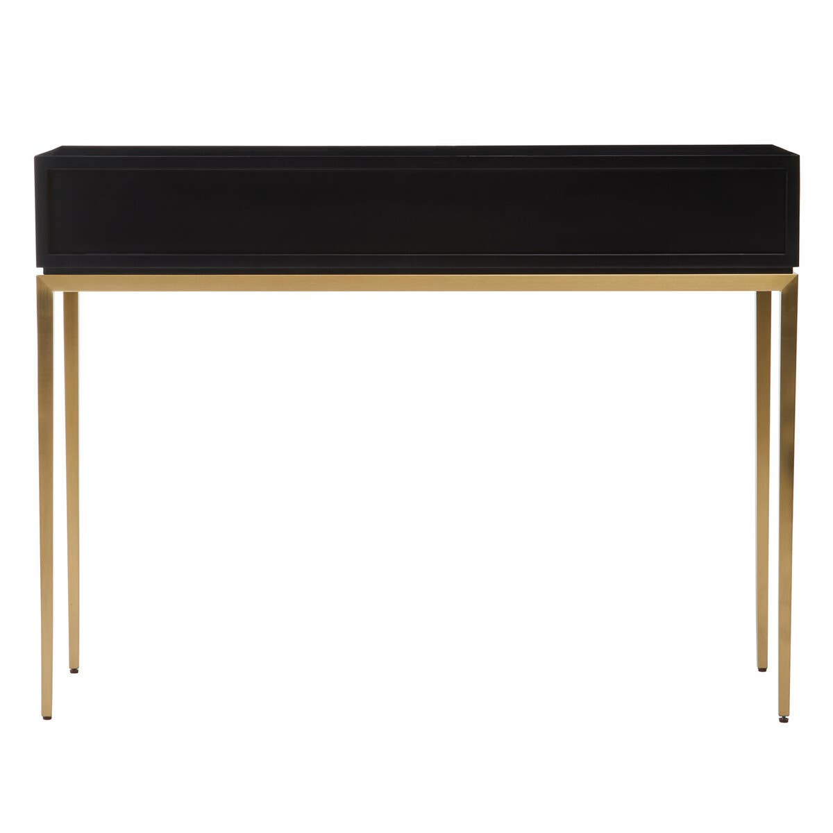 Davoli One Drawer Black And Grey Console Table