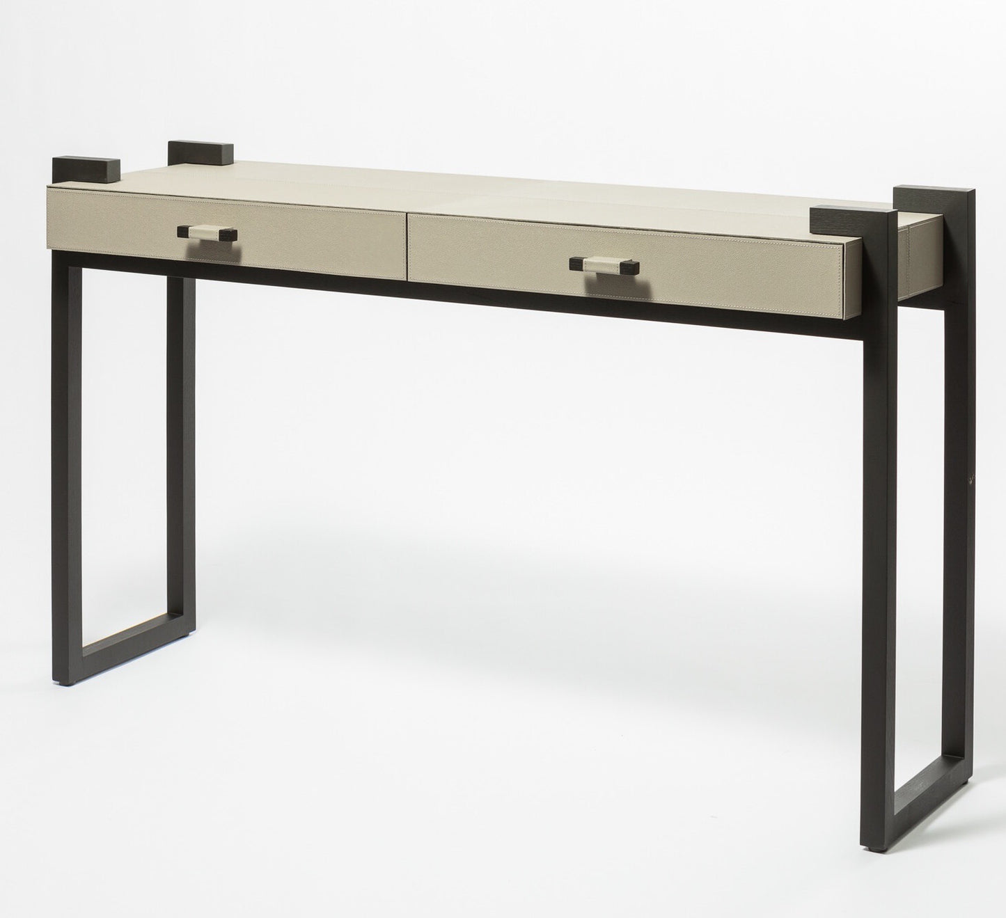 Linea Nera Console French Grey Leathe