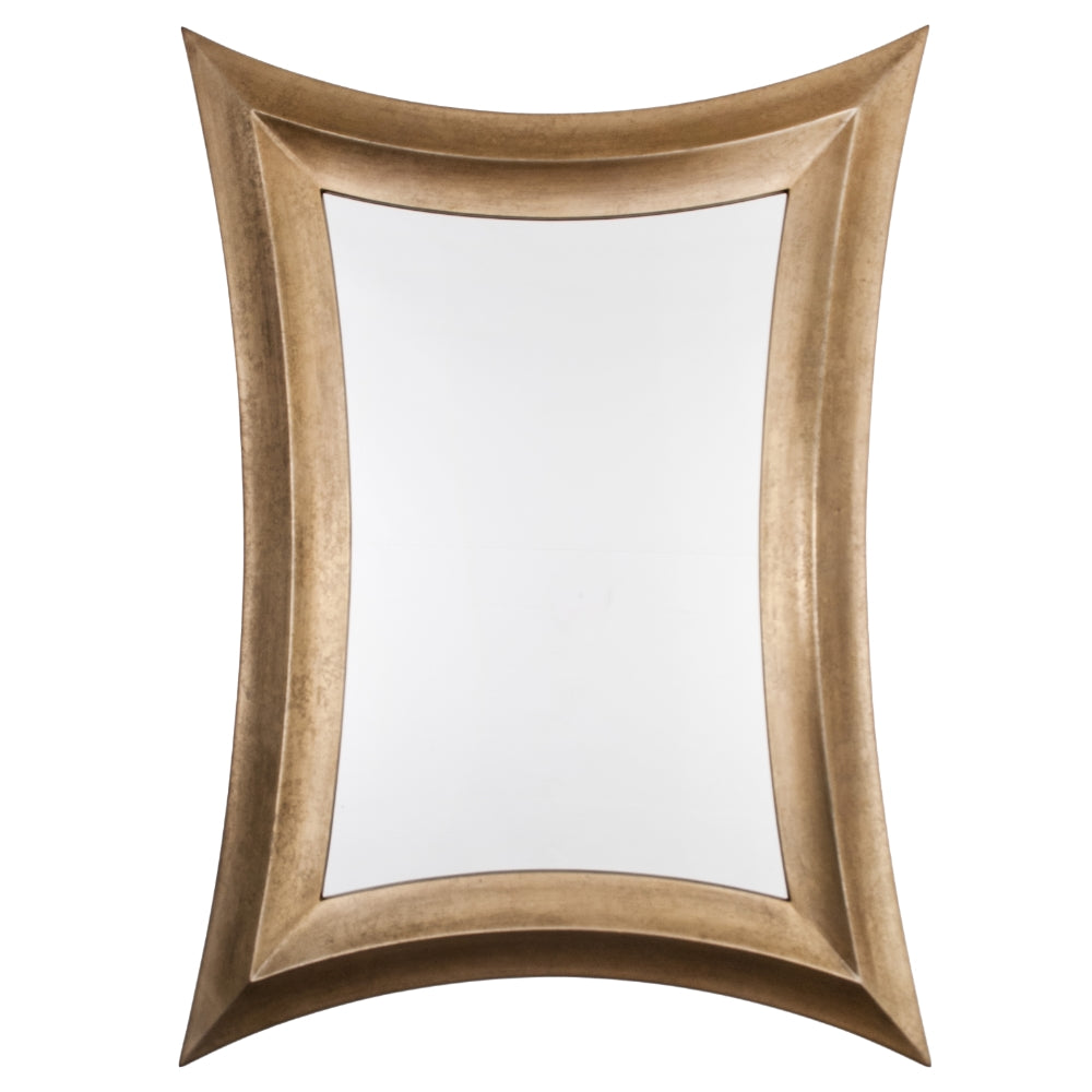 Distressed Bronze Coco Mirror