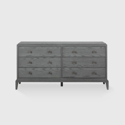 Astoria 6 Drawer Chest Graphite Grey