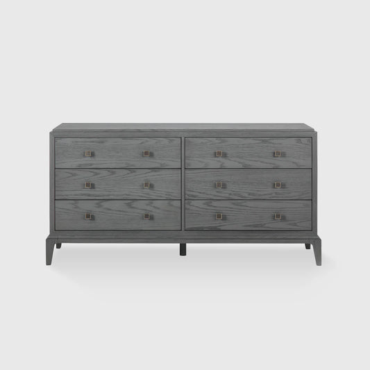 Astoria 6 Drawer Chest Graphite Grey