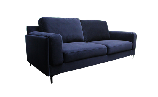 Aubyn 3-Seater Sofa - Dark Blue