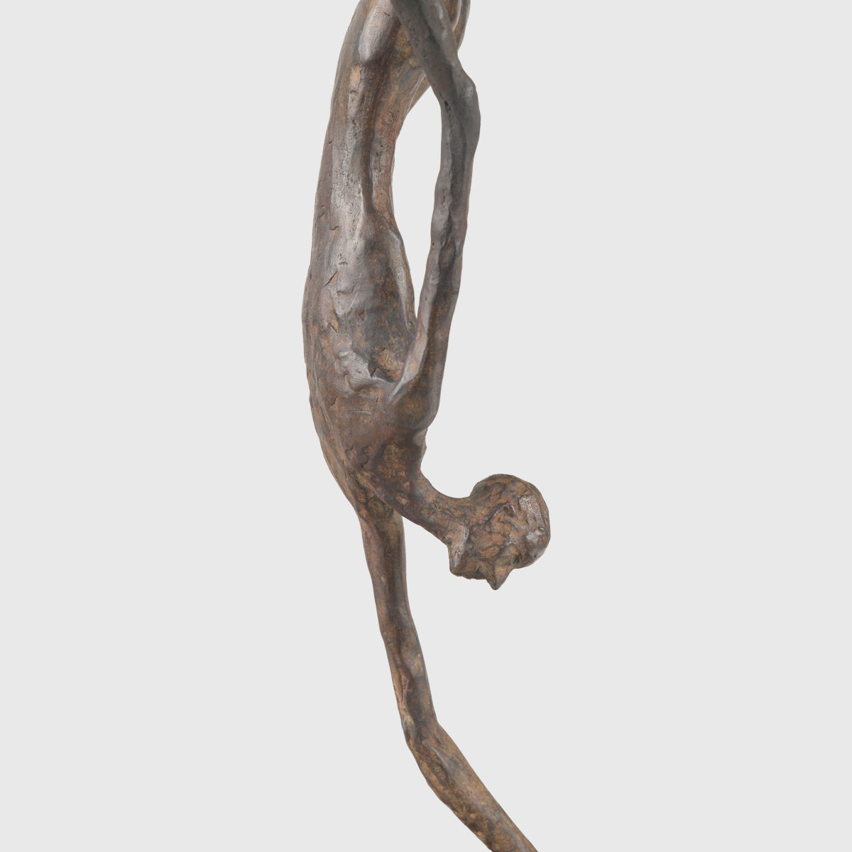 Bronze Figure Handstand