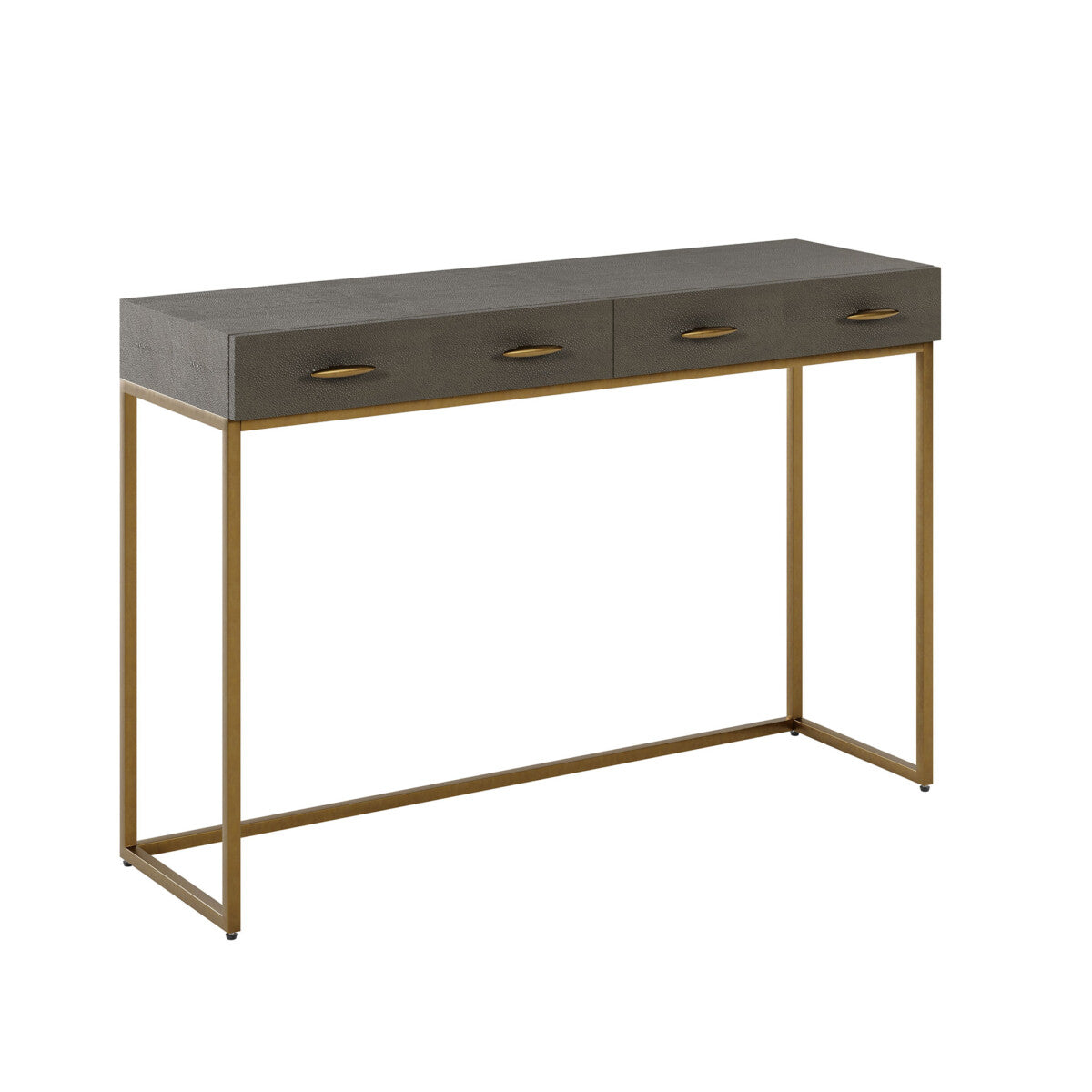 Hampton Console | Grey Shagreen