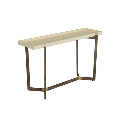 Hambledon Console | Cream Shagreen