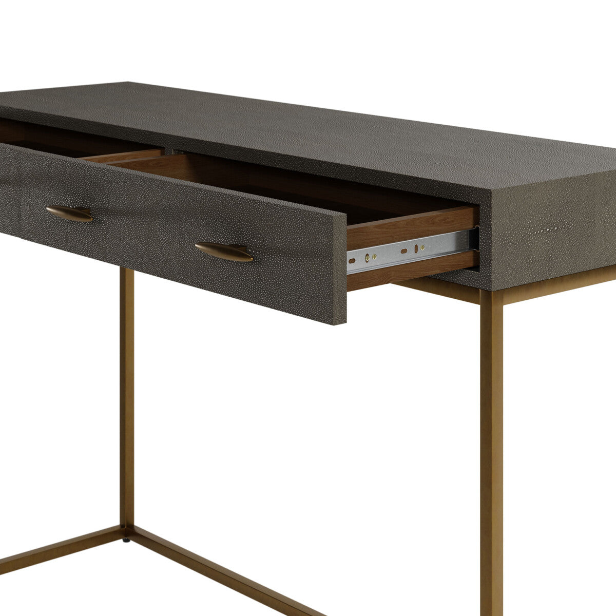 Hampton Console | Grey Shagreen