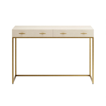 Hampton Console | Ivory Shagreen