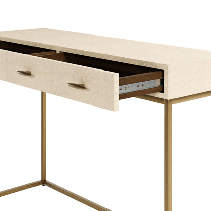 Hampton Console | Ivory Shagreen