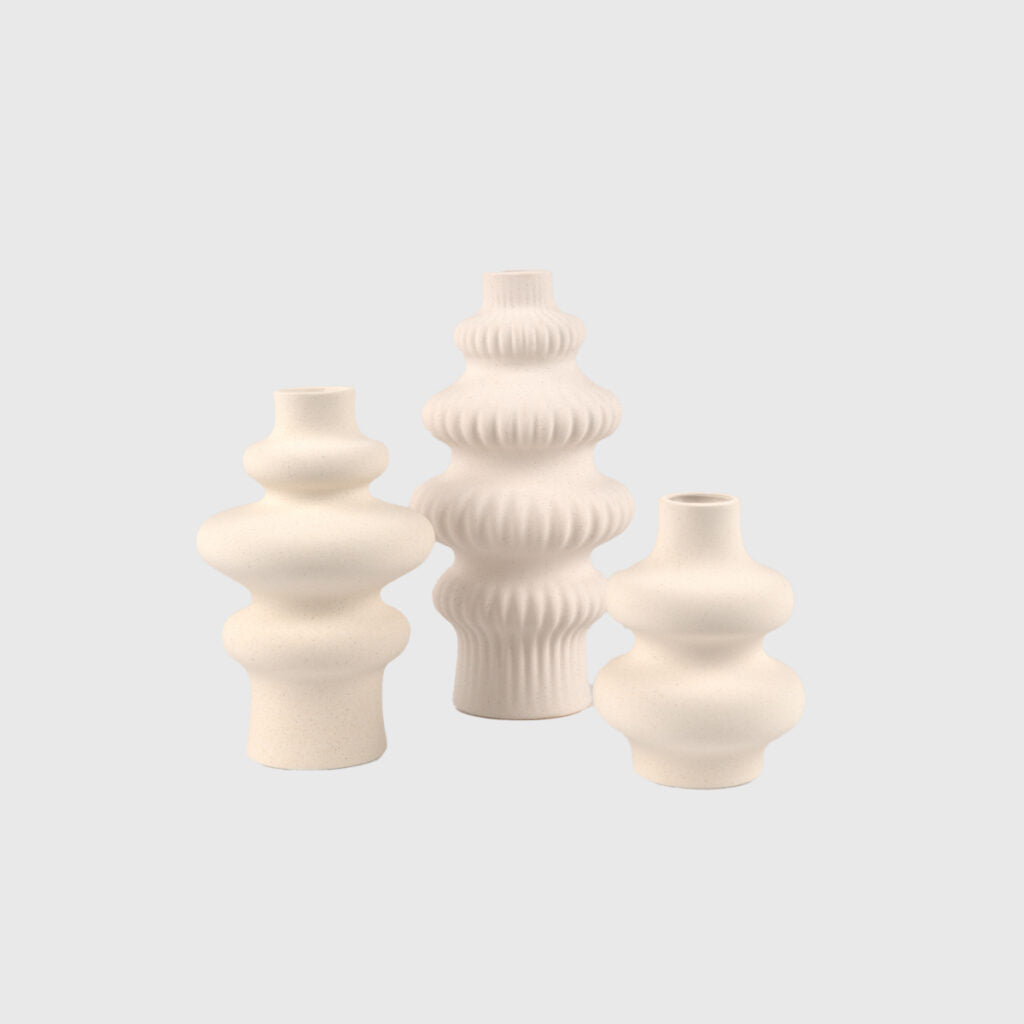 Ceramic Set of 3 Vases