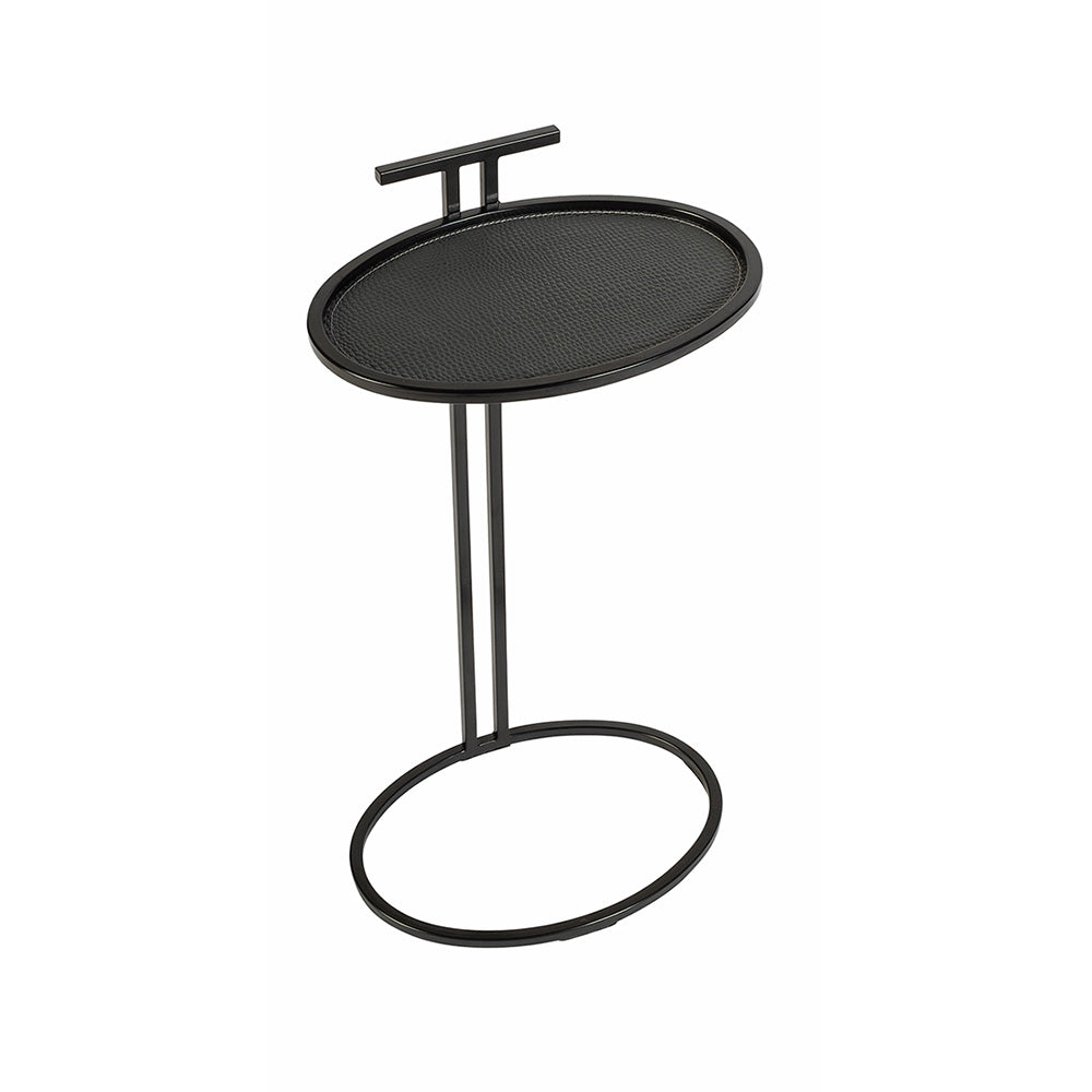 Cocktail Table Oval Komodo Leather