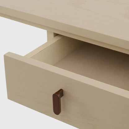 Cora Desk 120cm White Ash