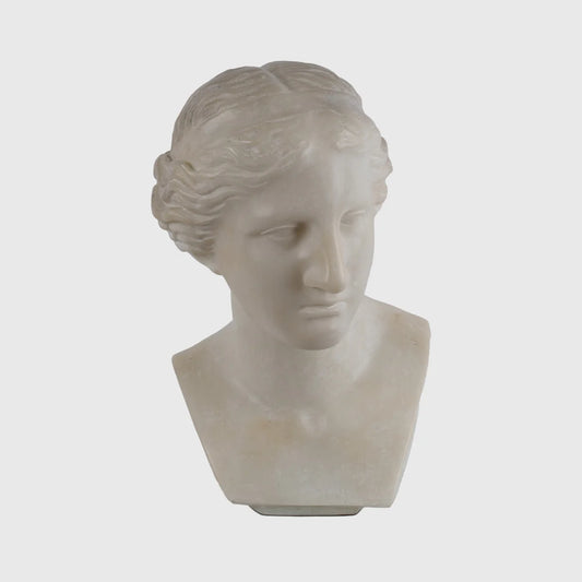 Decorative Marble Female Bust