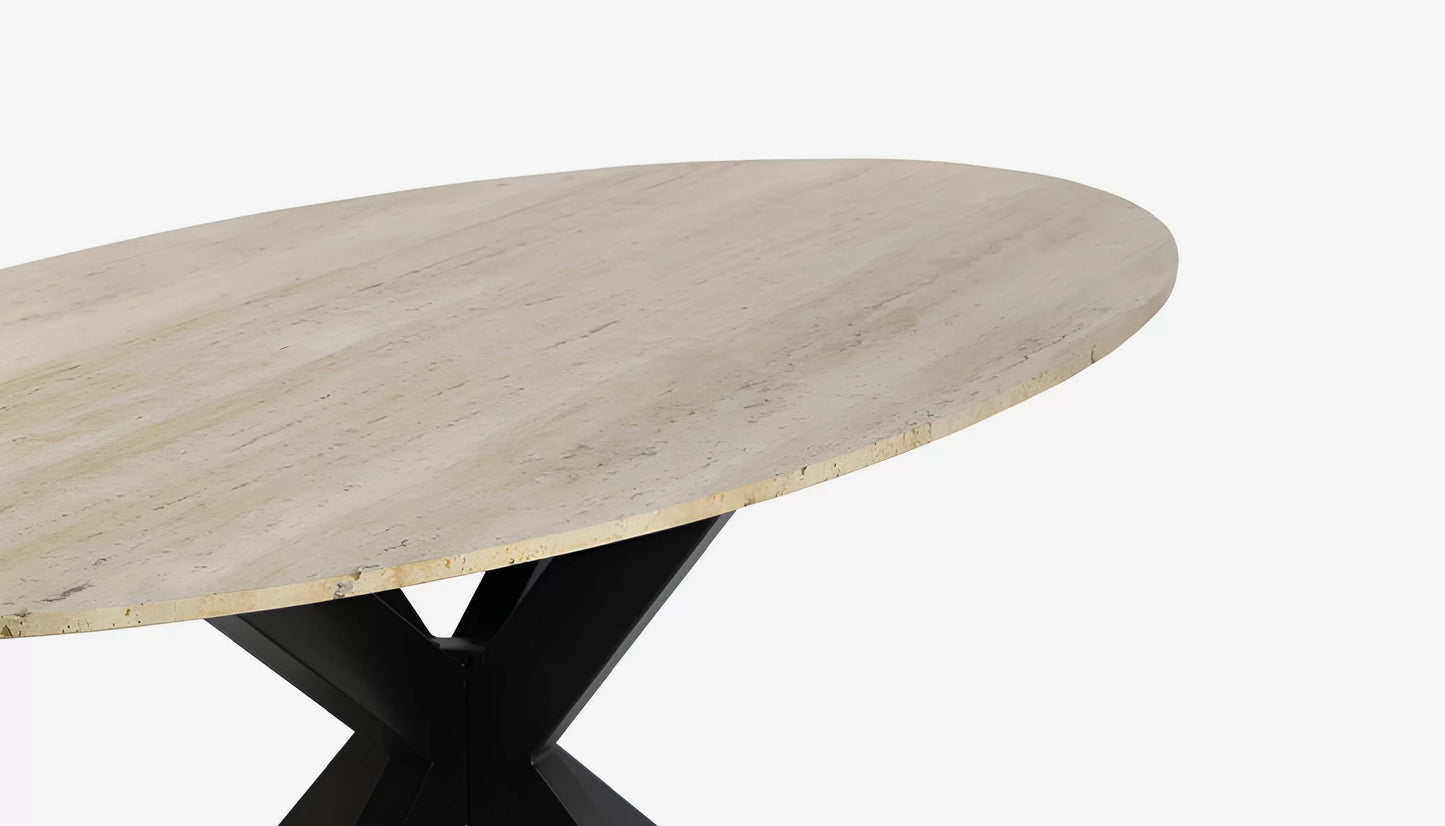 Avalon 4-6 Seat Oval Dining Table