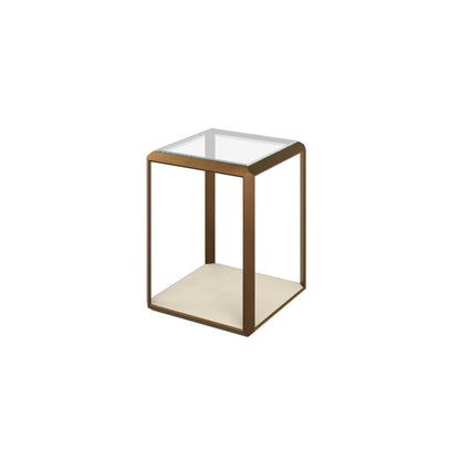 Elmley End Table Ivory