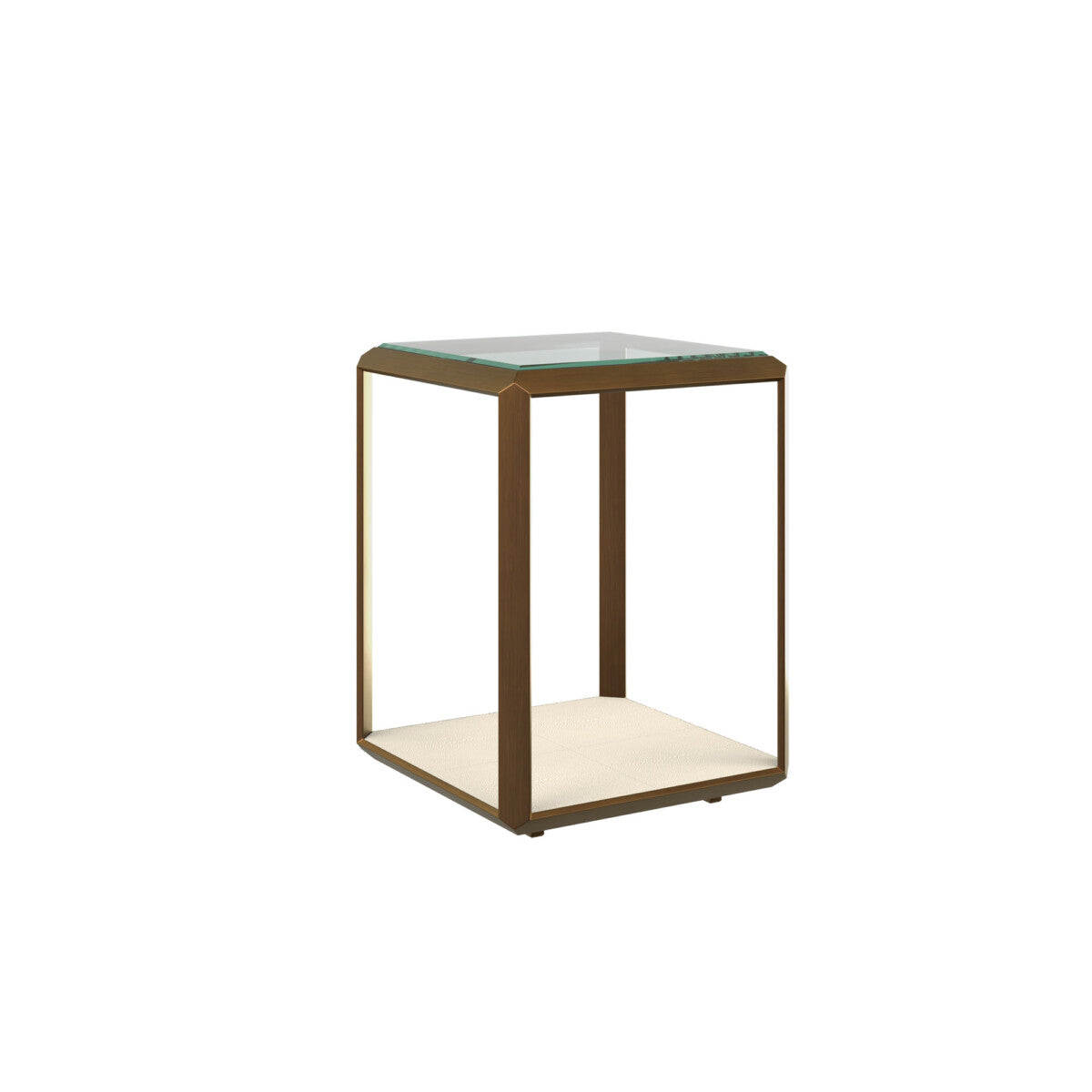 Elmley End Table Ivory