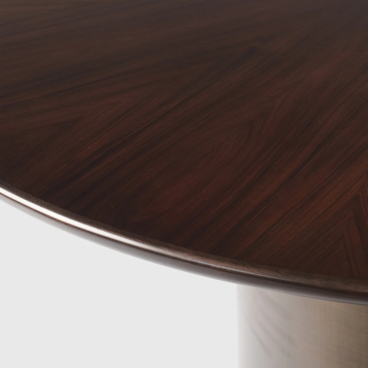 Embassy Round Dining Table Rosewood Top