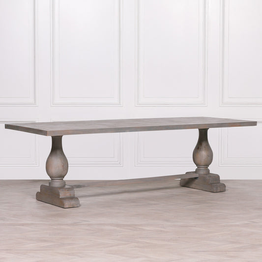 Wooden Rustic Rectangular Dining Table 260cm