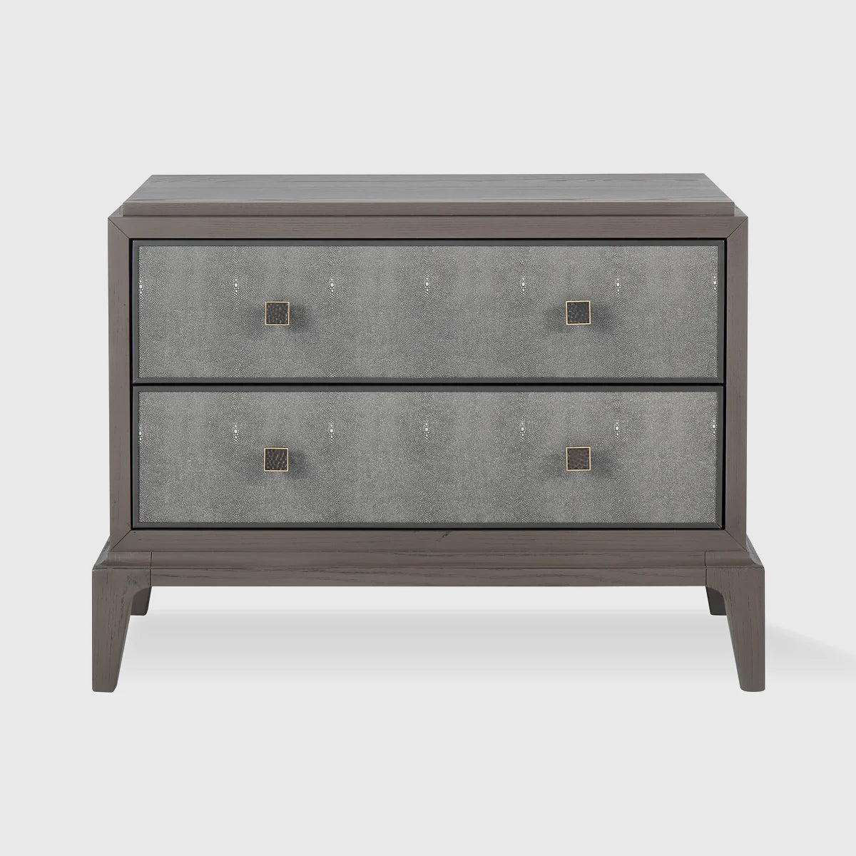 Astoria Nightstand Large Macchiato with Shagreen