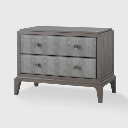 Astoria Nightstand Large Macchiato with Shagreen