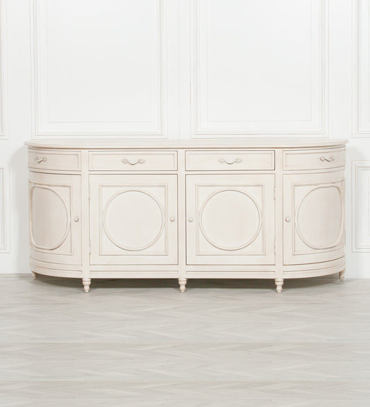 Aged Ivory Sideboard