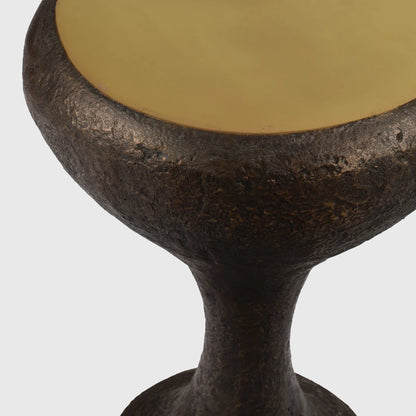 Lava Table Bronze Dorato