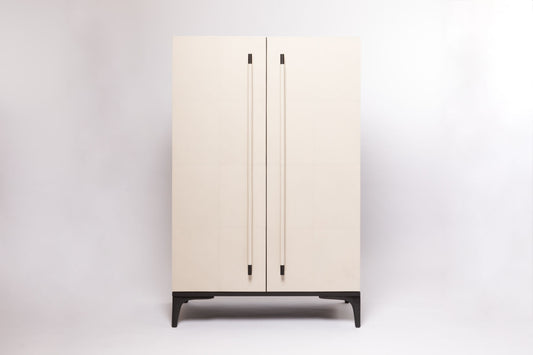 Luxe Armoire Pumice Leather