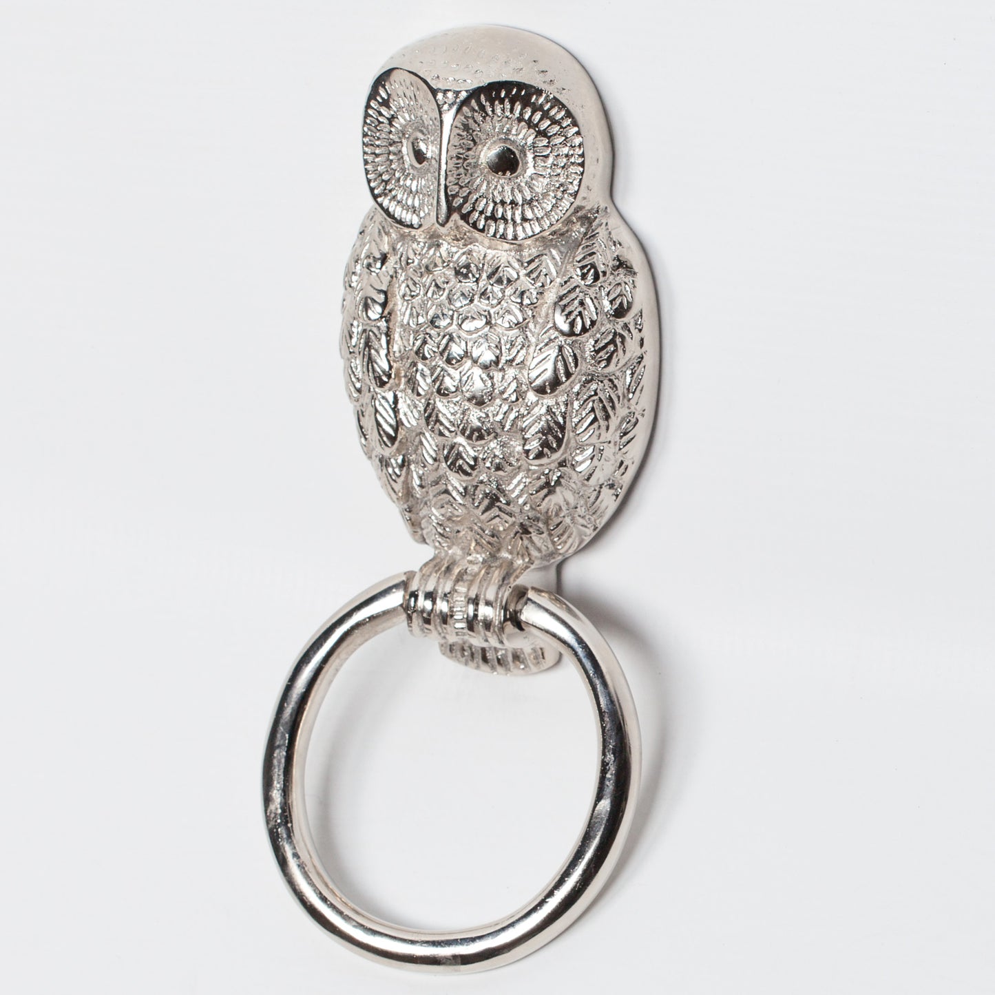 Chrome Owl Door Knocker