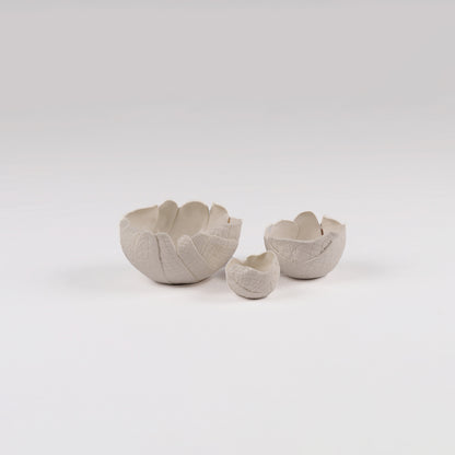 Porcelain Flower Bowls Set