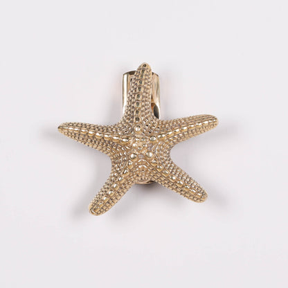 Brass Starfish Door Knocker