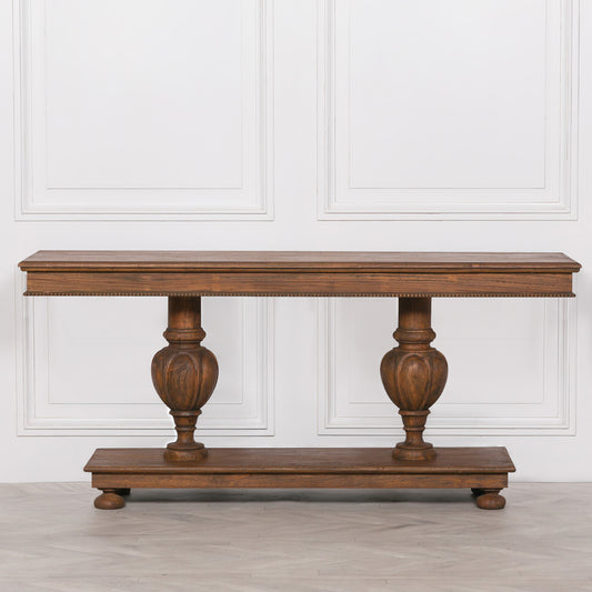 Rustic Wooden Console 180cm